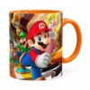 Caneca Super Mario Piano 3d Print Laranja