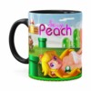 Caneca Super Mario Sexy Peach Preta