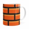 Caneca Tijolo Super Mario Bros Branca
