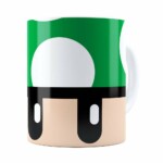 Caneca Toad Super Mario Bros Verde Branca