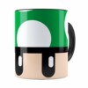 Caneca Toad Super Mario Bros Verde Preta