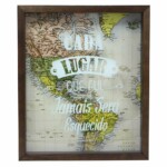 Quadro Coleção De Lembranças Viagem