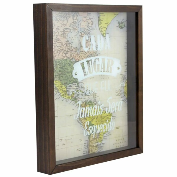 Quadro Coleção De Lembranças Viagem