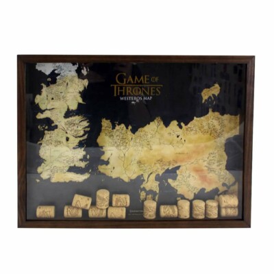 Quadro Coleção De Rolhas Game Of Thrones