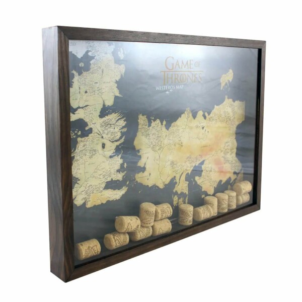 Quadro Coleção De Rolhas Game Of Thrones