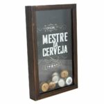 Quadro Coleção De Tampas Mestre Da Cerveja