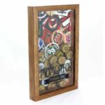 Quadro Coleção De Tampas Momentos Inesquecíveis