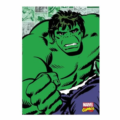 Quadro Decorativo Hulk Quadrinhos