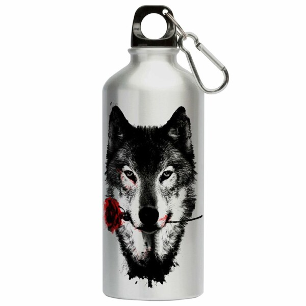 Squeeze A Rosa Do Lobo 500ml Aluminio