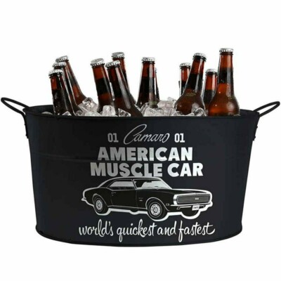 Balde De Gelo Gm American Muscle Car Metal
