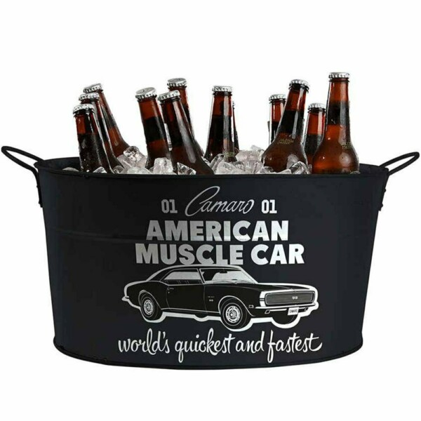 Balde De Gelo Gm American Muscle Car Metal