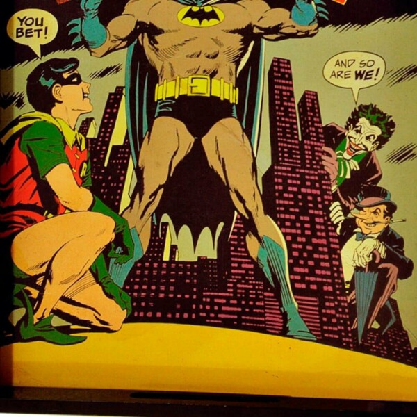 Bandeja Batman Retrô Hqs Madeira 45x29cm