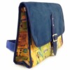 Bolsa Old School Brasil Do Futebol Couro E Camurça