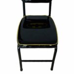 Cadeira Batman Bar Logo Preta Em Metal