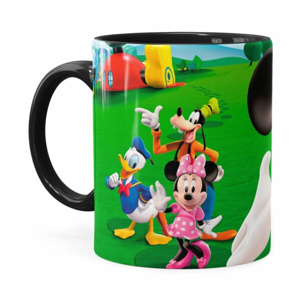 Caneca A Casa Do Mickey Mouse Preta