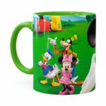 Caneca A Casa Do Mickey Mouse Verde Claro