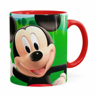 Caneca A Casa Do Mickey Mouse Vermelho