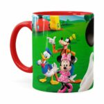 Caneca A Casa Do Mickey Mouse Vermelho