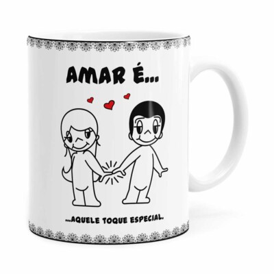 Caneca Amar é Aquele Toque Especial Branca
