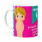 Caneca Amar é Bons Momentos Namorada Branca