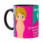 Caneca Amar é Bons Momentos Namorada Preta