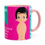 Caneca Amar é Bons Momentos Namorada Rosa