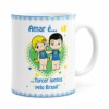 Caneca Amar é Torcer Juntos Pelo Brasil Branca