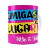 Caneca Amigas Em Primeiro Lugar Mãe E Filha Branca