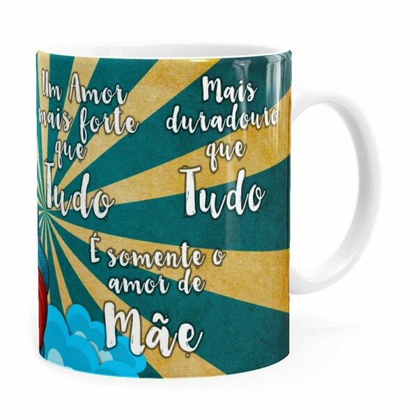 Caneca Amor De Mãe Branca