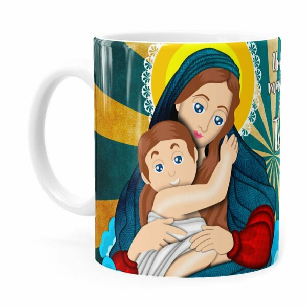 Caneca Amor De Mãe Branca