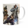 Caneca Apex Game 3d Arte V01 Branca