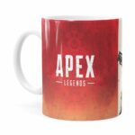 Caneca Apex Game 3d Arte V01 Branca