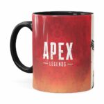 Caneca Apex Game 3d Arte V01 Preta