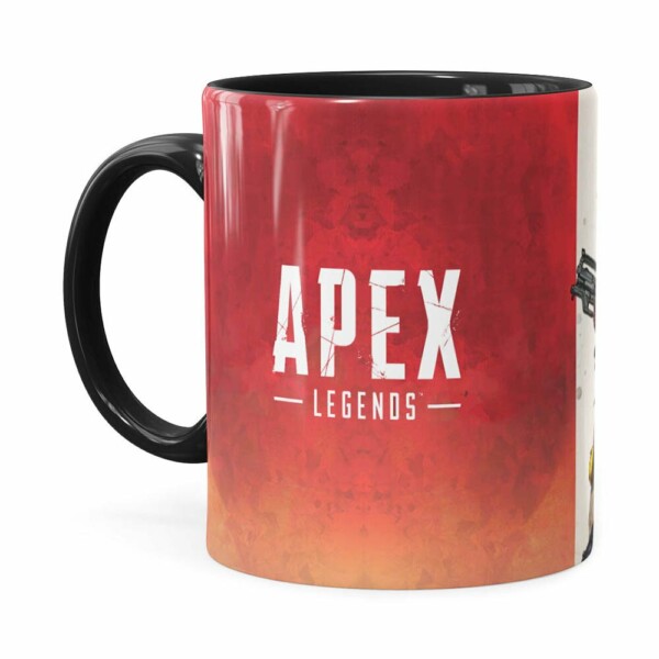 Caneca Apex Game 3d Arte V01 Preta