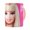 Caneca Barbie Boneca 3d Print Rosa
