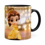 Caneca Bela E A Fera 3d Print Preta