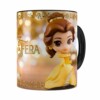 Caneca Bela E A Fera 3d Print Preta