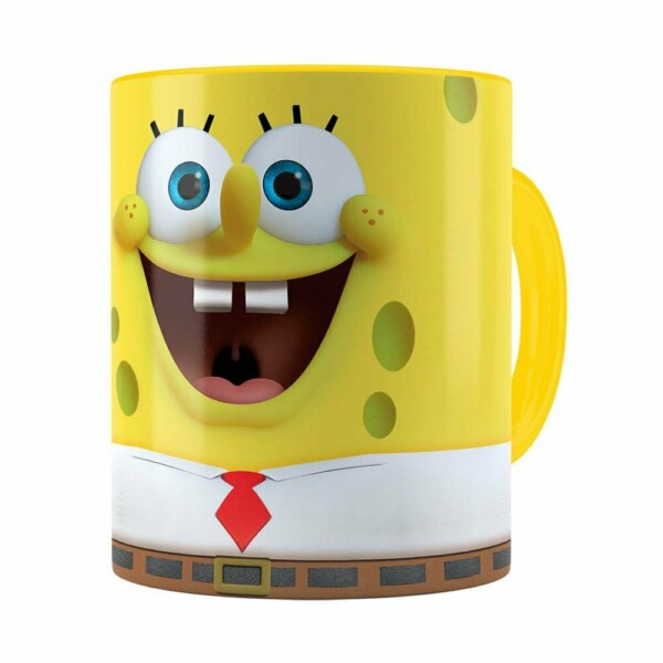 Caneca Bob Esponja 3d Print Amarela