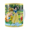 Caneca Branca De Neve E Os 7 Anões Branca