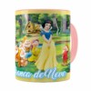 Caneca Branca De Neve E Os 7 Anões Rosa