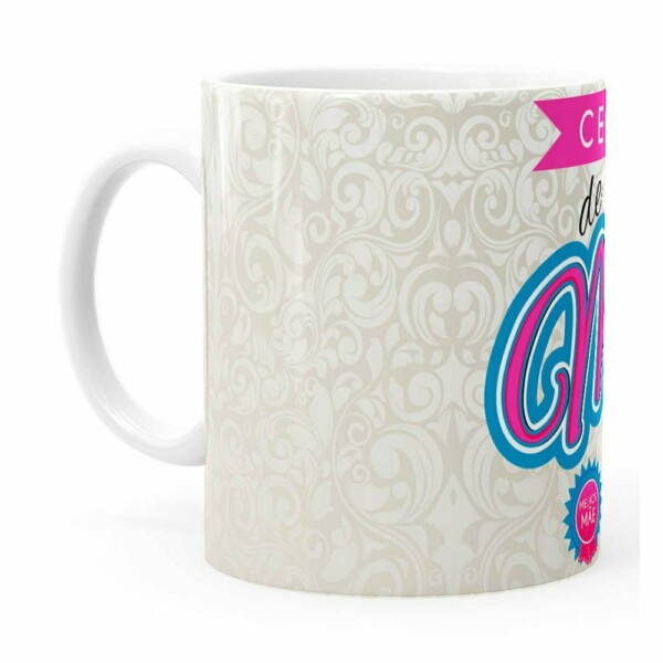 Caneca Certificado Melhor Mãe Branca