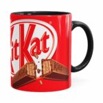 Caneca Chocolate Kitkat Preta