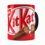 Caneca Chocolate Kitkat Preta