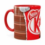 Caneca Chocolate Kitkat Vermelha
