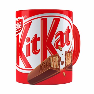 Caneca Chocolate Kitkat Vermelha