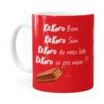 Caneca Chocolate Kitkero Branca