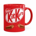 Caneca Chocolate Kitkero Vermelha