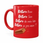 Caneca Chocolate Kitkero Vermelha