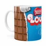 Caneca Mãe  Louca Por Você Branca