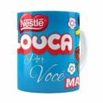 Caneca Mãe  Louca Por Você Branca